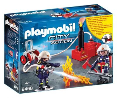 Pompiers avec matériel d'incendie - Playmobil® - City Action - 9468 playmobil
