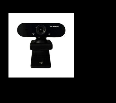 QUMOX Webcam avec Microphone 1080P HD Streaming USB pour Ordinateur Plug et Play pour vidéoconférence/Appel/Jeu PC, Ordinateur Portable QUMOX