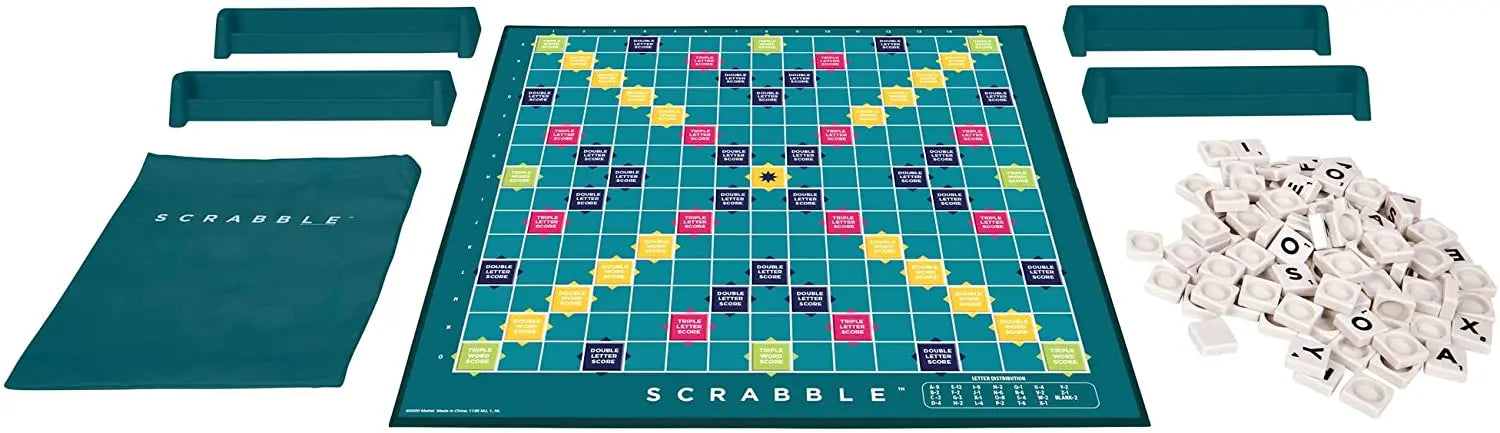 Scrabble Original - Jeu Familial - Placez des Mots pour Gagner des Points 746775260699 Mattel Games