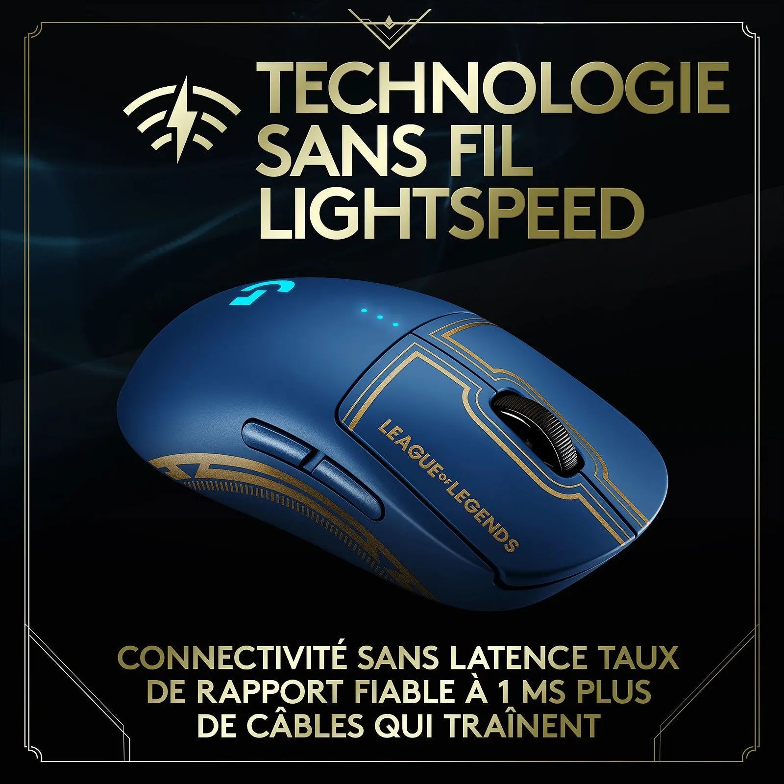 Souris Logitech G Pro Wireless Gaming Mouse (Edition League of Legends)  5099206099821 freeshipping - Tecin.fr – TECIN HOLDING