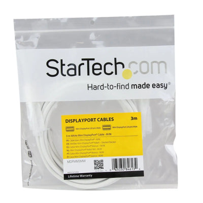StarTech.com Câble blanc Mini DisplayPort  3 m - M/M StarTech