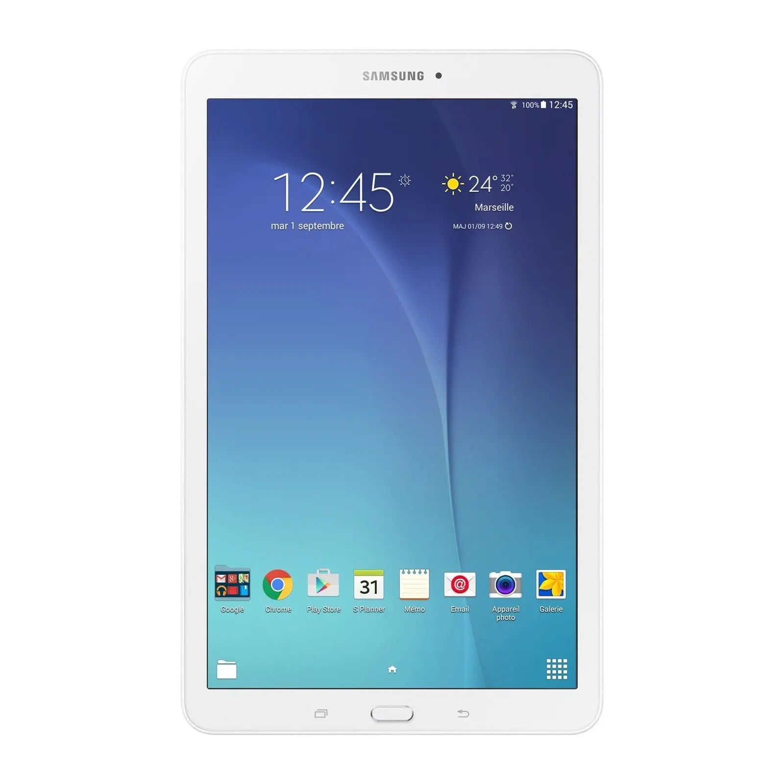 Tablette tactile Samsung Galaxy Tab E 9,6" 8 Go Wifi Blanche - SM-T560 Samsung