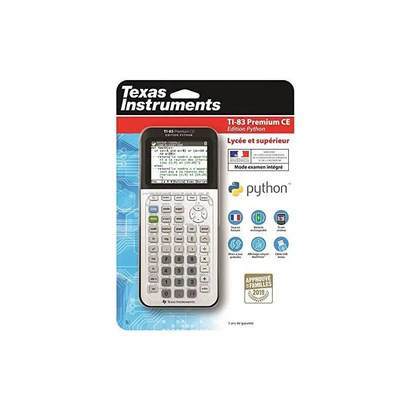 Texas Instruments TI-83 Premium CALCULATRICES texas